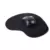 Ergonomska podloga za miš s gelovim naslonom UV - 40857 - Crna KP40857