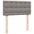 Vidaxl Box spring postelja z vzmetnico taupe 80x200 cm blago