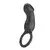 Prsten sa vibratorom Mini Trae, Vibrirajući, Crni