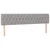 Vidaxl Posteljni okvir brez vzmetnice siv 120x190 cm blago