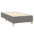 Krevet box spring s madracem LED tamnosivi 100x200 cm tkanina