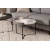 Hanah Home Set klub stočića Mandy, 2 komada, 80x51x80, 60x41x60 cm, Antracit