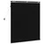 Venecijanska roleta Crna 100 x 130 cm 35 mm