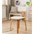 HANAH HOME Set Trpezarijski sto i 4 stolice Bohemian Round London 5