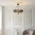 Endon 111887 - Luster na lancu Tiffany SULLIVAN 3xE27/10W/230V prečnik 57 cm