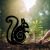 Aberto Design Dekorativna figura Squirrel 01, 44x23 cm, 1.5 mm
