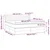 Vidaxl Box spring postelja z vzmetnico modra 180x200 cm blago