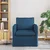 Vidaxl Kavč Modra 75 x 82 x 85 cm blago