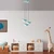 Opviq Luster Eger-Mr-964, 75-106cm, O50 cm, 3xE27, Tirkizni