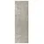 vidaXL Preproga Bež 80 x 250 cm 100% poliester 3 mm Pralna