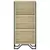 Regal za knjige boja hrasta 50x31x106 cm od konstruiranog drva