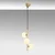Conceptum Hypnose Luster Domino-11046, 36x36x46 cm, Zlatne boje
