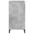 Komoda siva boja betona 60x35x70 cm od konstruiranog drva