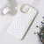 Maska za telefon iPhone 16 Plus BLING, Bela