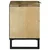 Vidaxl TV enote Rjava 80 x 33 x 46 cm Konstruiran les