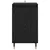Kreveta 2 pcs Crni hrast 40 x 35 x 70 cm Obrađeno drvo i čelik
