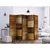 artgeist Paravan Wooden Textures I, 5-Delni, Dvostranski