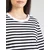 Marimekko Majica TASARAITA črna/bela