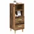 Kreveta Staro drvo 34 x 34.5 x 90 cm Konstruirano drvo