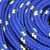 vidaXL Večnamenska uporabna vrv 18 mm 25 m Modra PP