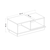 Hanah Home Klub sto Consept 90x36x45cm Antracit-Hrast