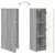 Set TV komoda Zidne 3 pcs Siva Sonoma Konstruirano drvo