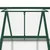 Staklenik s okvirom zeleni 224 x 169 x 195 cm aluminijski