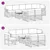 Set vanjskih sofa 8 pcs Bijela i bež 59 x 59 x 37 cm Poliester