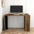 Hanah Home Lima Walnut Black Marble Radni sto 120x75.4x60??cm, Braon