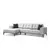 Atelier del Sofa Montana Corner Left (Chl+3R) Ugaona garnitura, Siva