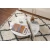 Hanah Home Klub sto-set Orion, 90x60x30, 85x30x35cm, 2 komada, Sivi