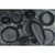 BONNA Graphite plitev krožnik organske oblike, o: 190 mm (12 kos)