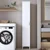Hanah Home ormarić za kupatilo KC111, 30 cm, beli