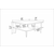 HANAH HOME Sto za dnevnu sobu Akya Walnut Black