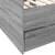 Vidaxl Dnevna postelja s predali brez vzmetnice siva sonoma 90x200 cm