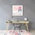 Decormat Podloga za stol Hydrangeas 140x100 cm 15 cm