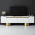 HANAH HOME TV polica Bohem White Gold