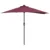 Vrtni suncobran Bordeaux Crvena 294 x 150 x 223 cm