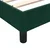 Box Spring krevet bez madraca tamnozeleni 80x210 cm baršun