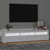 Den TV omarica z LED lučkami bela 180x35x40 cm