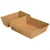 Papstar Dvodelni pladenj za papir za pomfrit 15,5 x 8,5 x 3,8 cm 80 kosov.