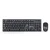 Gembird tastatura Bežična RF QWERTY Engleski Crno