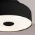 Sollux SL.1678 - Plafonska lampa OMIQ 4xE27/15W/230V prečnika 30 cm crna