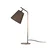 Opviq Stona lampa E27 Max 40W, Bronzana