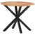 shumee Stranska miza 68x68x56 cm Masiven akacijev les