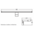 Ceramica Lux Lampa Led kocka, 8W, 40 cm, Crna