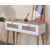 Hanah Home Komoda Goose, 95x100x35 cm, Bela