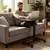 ModernHome Mobilni podesivi sto, 71.5-112 cm, 70x48 cm, Crni