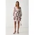 Guess obleka z viskozo CATHERINE