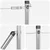 Stup za ogradu 26 pcs Siva 3,2 x 3,2 x 100 cm